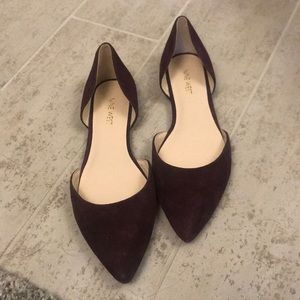 Nine West pointed toe flats